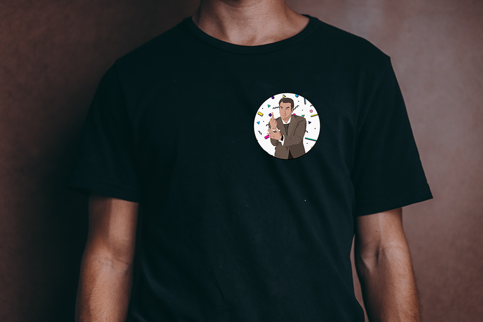 Silence, is fucking golden (minimalist) - T-shirt