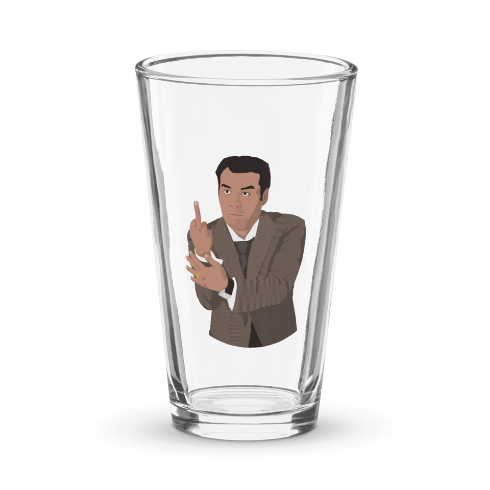 Silence, is golden - Pint Glass