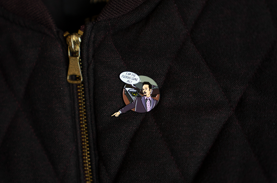 I Am the Fkn Game Pal / Johnny Drama - Limited Edition Pin