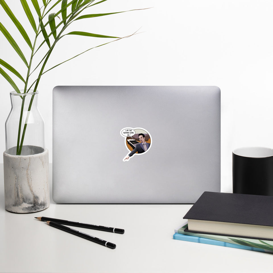 I am the fucking game, pal / Johnny Drama (Sticker)